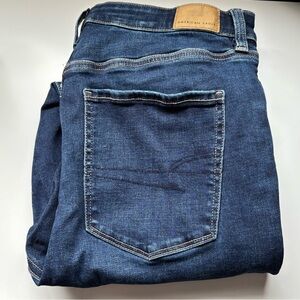American Eagle Outfitters Dark Blue Denim Jeans